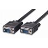 CAVO VGA MONITOR 15 POLI, Connettore 1: VGA (M) 15p, Connettore 2: VGA (M) 15p, Lunghezza: 5 m.